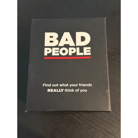 Dyce Other - Bad People The Party Game You Probably Shouldnt Play Adult Card Game